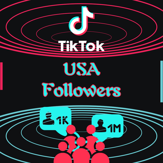 TikTok USA Followers | 1K | Premium Quality | Custom Package  Upto 1 Million